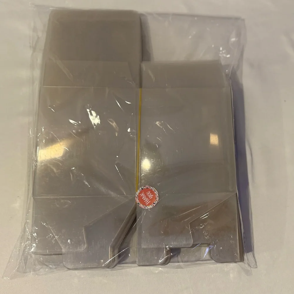 Beeveer 50 PCS Mug Gift Boxes Clear Tumblers Packing Boxes.